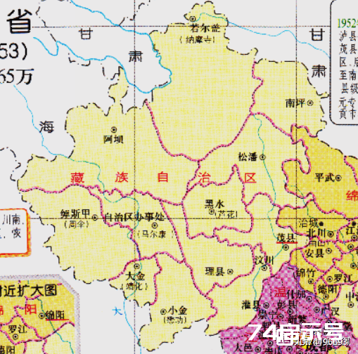 为何四川阿坝自治州区域自始自终都在西康省划分之外？