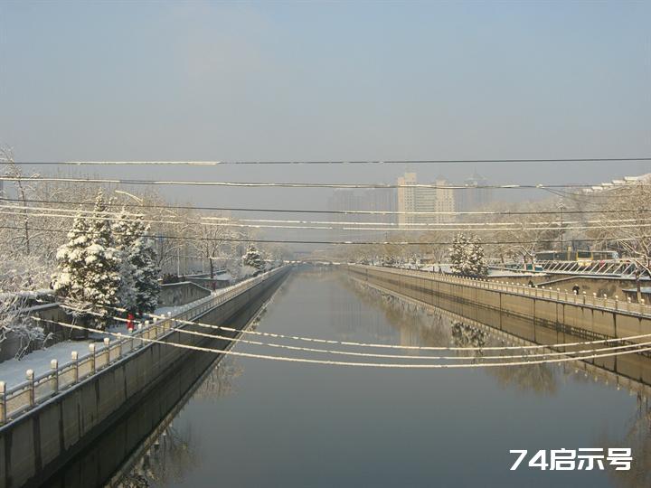 北京春天的雪