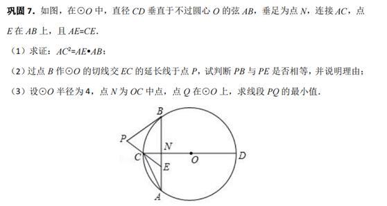 初中数学：线段动点问题（专题一 单线段最值之单动点型）