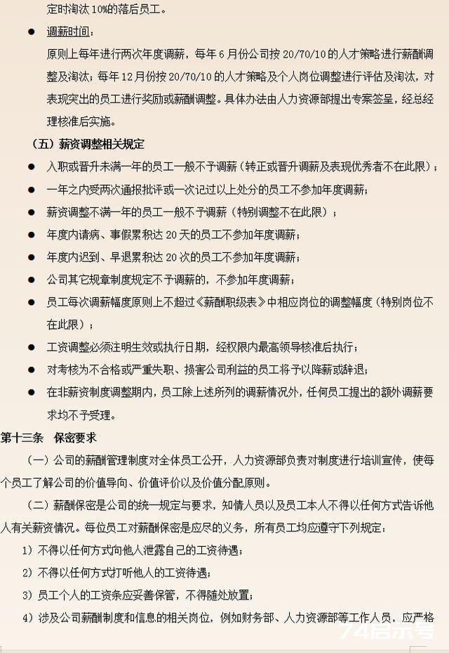 2022最新完整版公司薪酬管理制度，含等级薪酬体系，可编辑修改