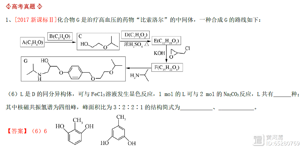 高中化学 | 死磕限制性条件同分异构体推算与书写——必得高考有机化学2分！