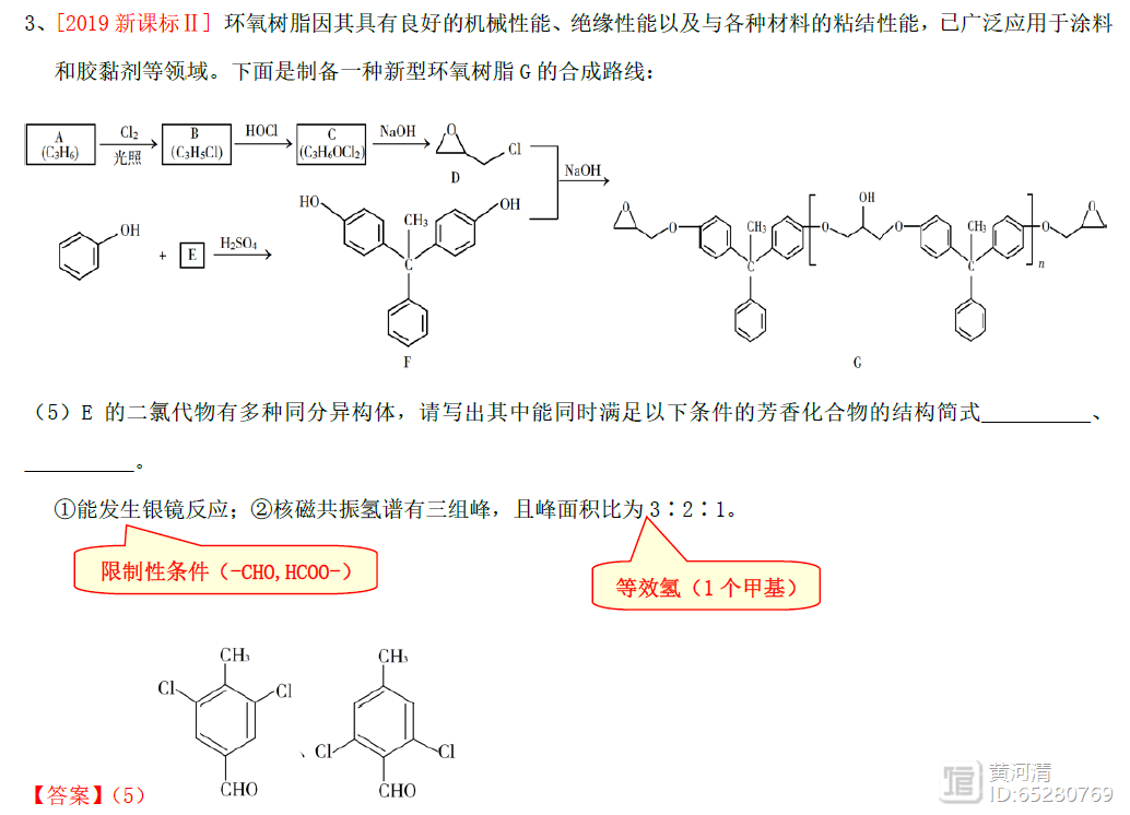 高中化学 | 死磕限制性条件同分异构体推算与书写——必得高考有机化学2分！