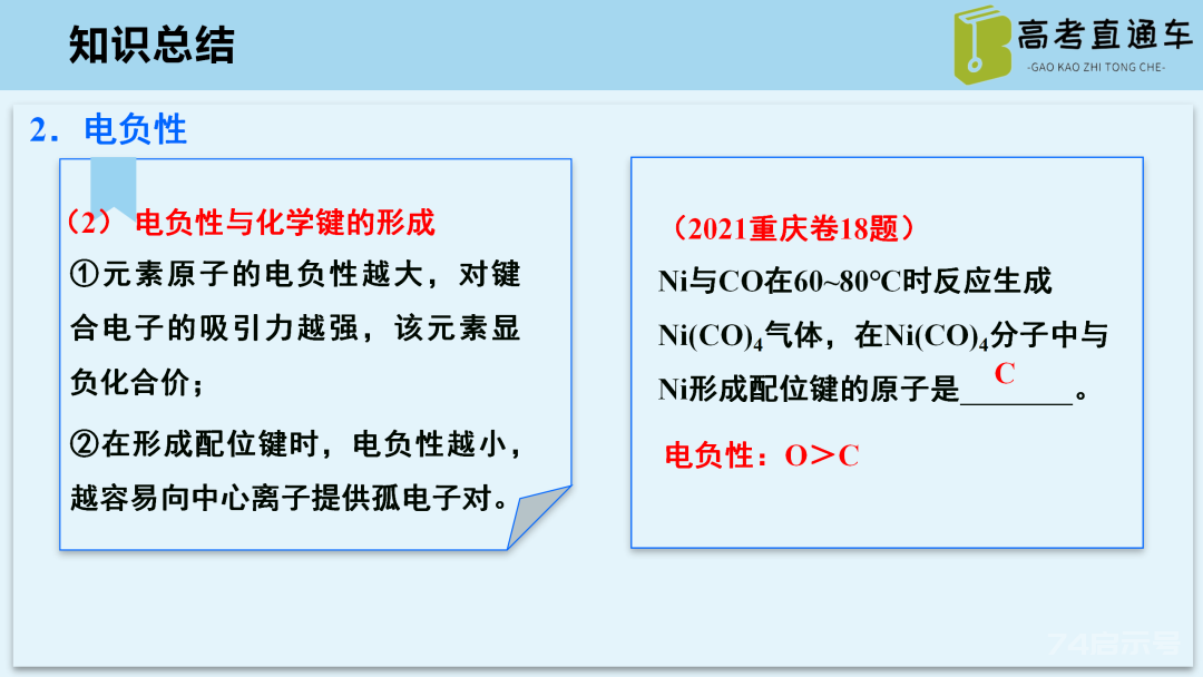 【优质课例】物质结构与性质考点研究