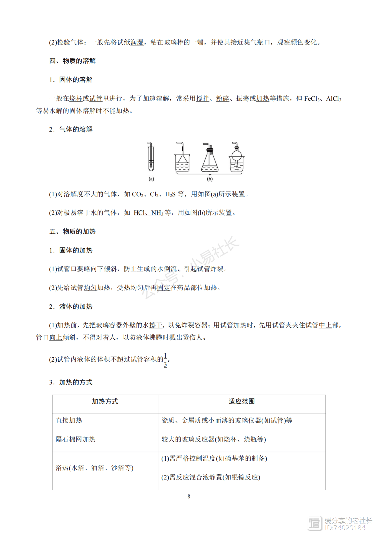 高中化学——三年知识点汇总成册，整理了180页高清笔记，复习用