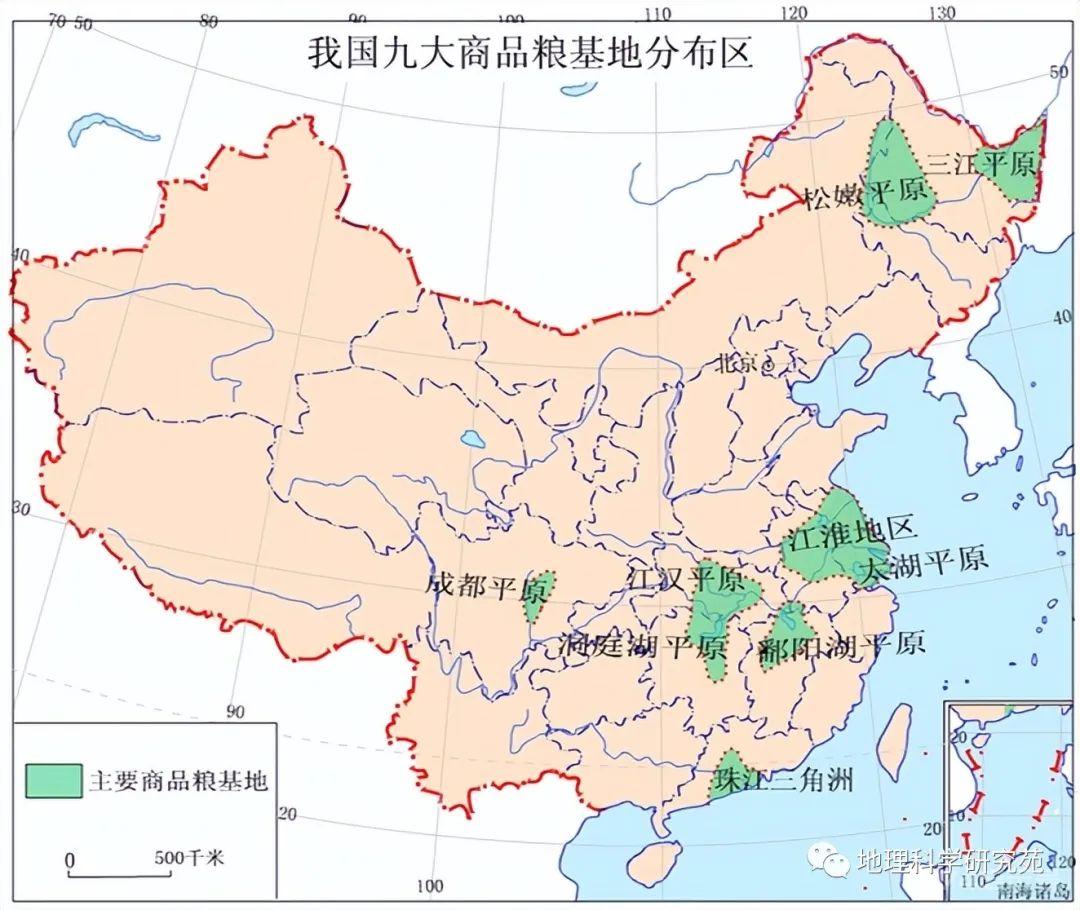 【高清地图】300余幅中国地理高清地图，基于教材，拓展课外（果断收藏）