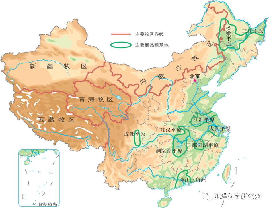 【高清地图】300余幅中国地理高清地图，基于教材，拓展课外（果断收藏）