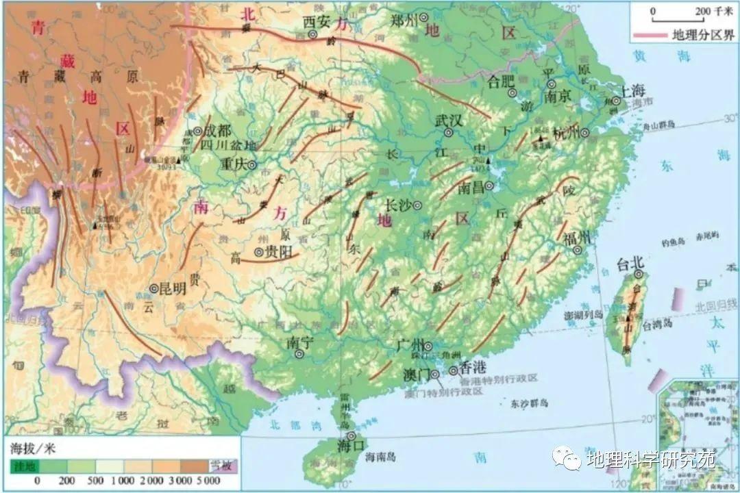 【高清地图】300余幅中国地理高清地图，基于教材，拓展课外（果断收藏）