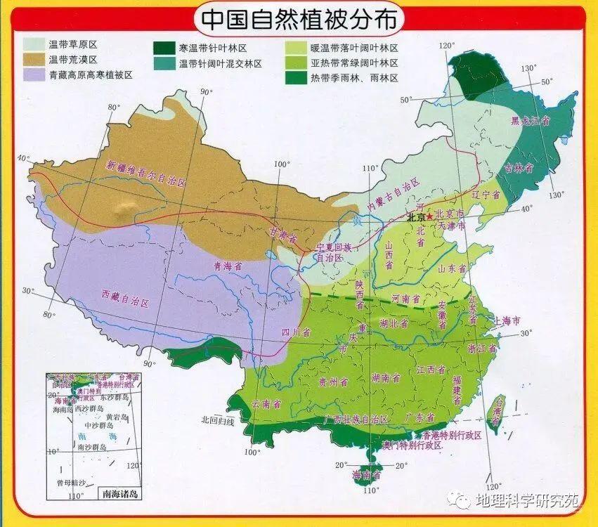 【高清地图】300余幅中国地理高清地图，基于教材，拓展课外（果断收藏）