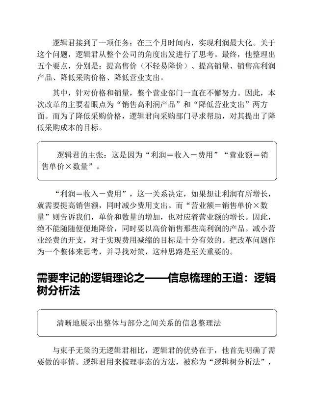 逻辑工作法：颠覆你的思维方式，精进人生的高效工作法