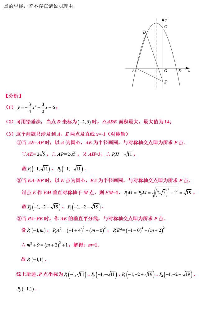 精编105个核心压轴突破技巧及中考数学常见几何模型添加技巧精髓