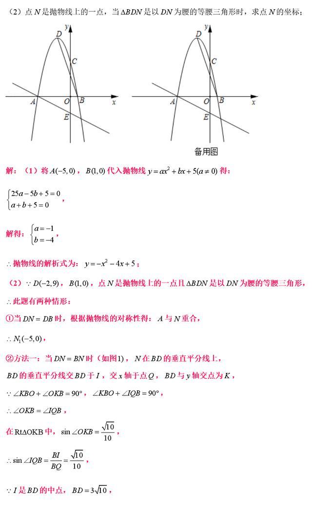 精编105个核心压轴突破技巧及中考数学常见几何模型添加技巧精髓