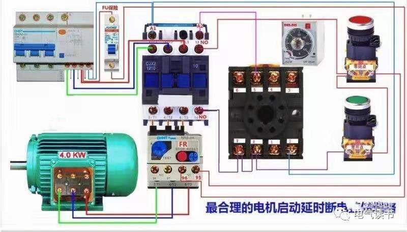 零基础学电工，高清彩色电路图一看就懂