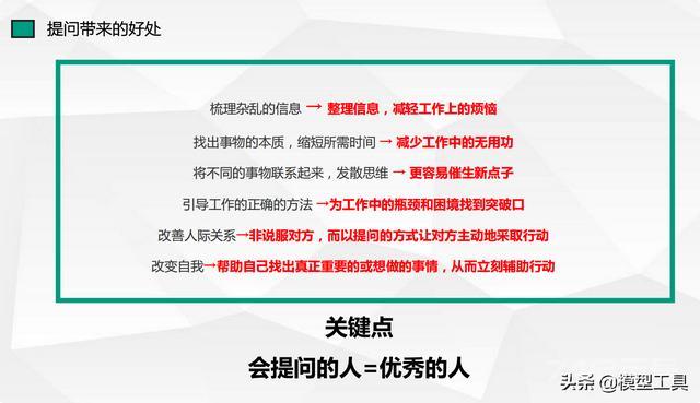 学会麦肯锡提问工作法，成为你职场上的有力武器