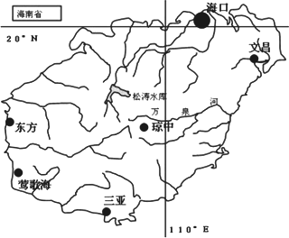 海南岛的地形与地貌