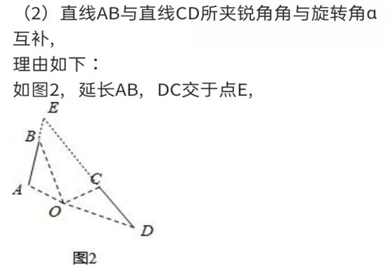 模型大全 模型19：互补性旋转模型 模型分析 经典例题 巩固提升