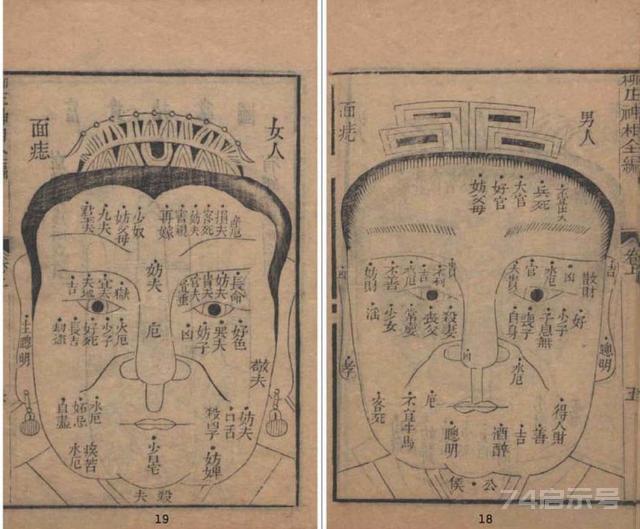 清精刻本明代相术奇人袁珙所作《柳庄相法》上卷