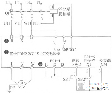 变频器的两线制和三线制接线