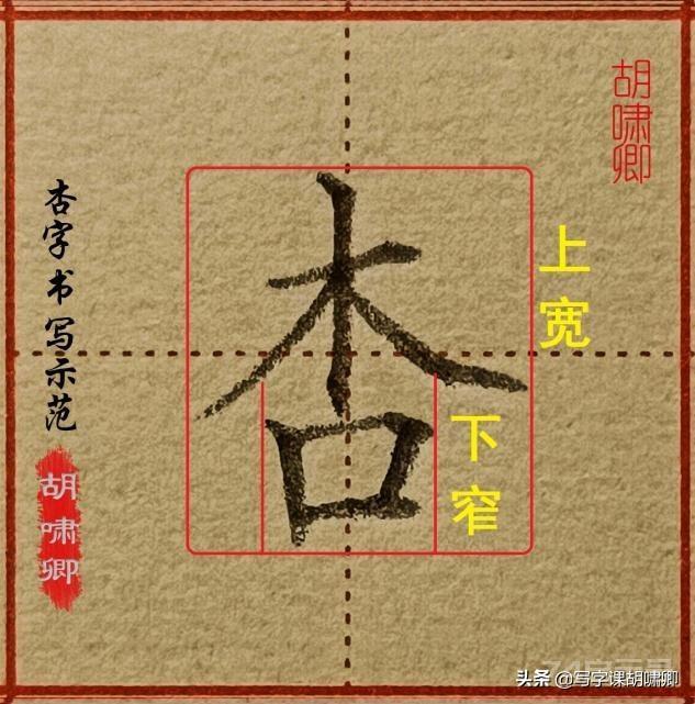 超实用！楷书结构18法，收藏练字提速快（附例字、图解）