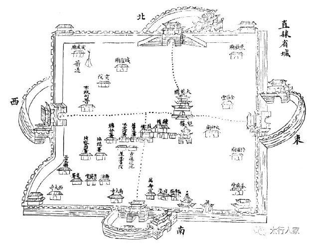 图说保定丨1538-1956年，老地图看尽保定城市历史变迁