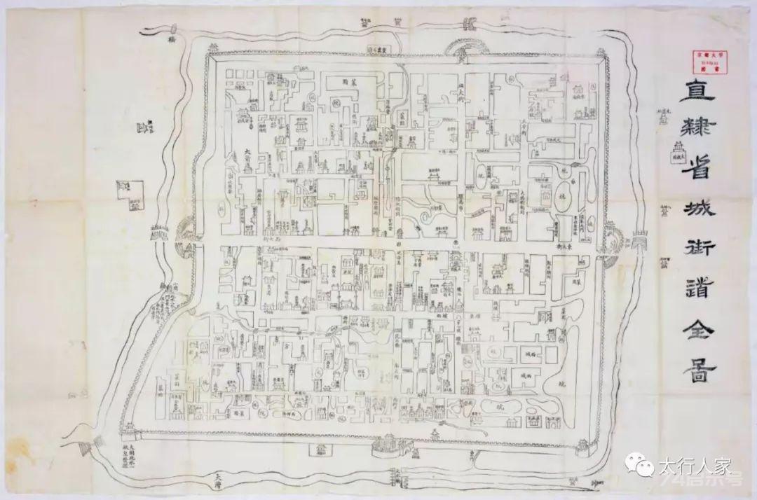 图说保定丨1538-1956年，老地图看尽保定城市历史变迁