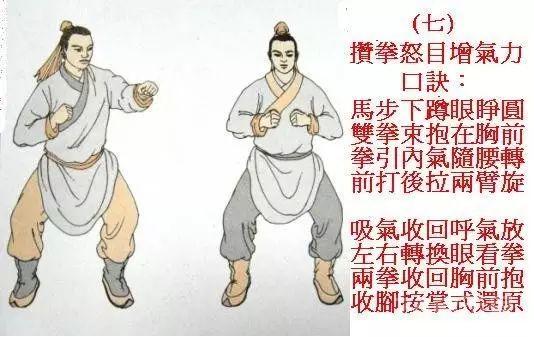 八段锦（完整版） 动作要领图解