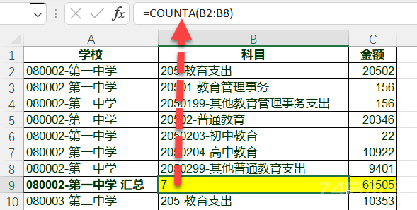 又挖掘出一个分类汇总超好用的用法，再也不用写一堆SUM、COUNTA了！