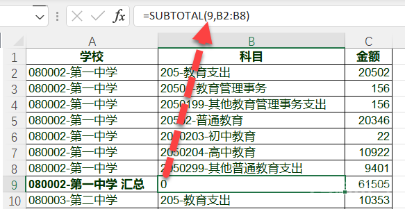 又挖掘出一个分类汇总超好用的用法，再也不用写一堆SUM、COUNTA了！