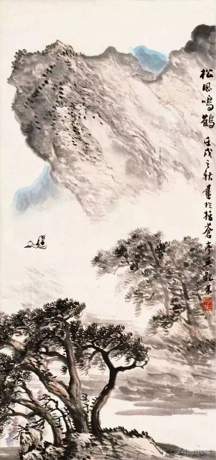 吴养木山水，气势撼人