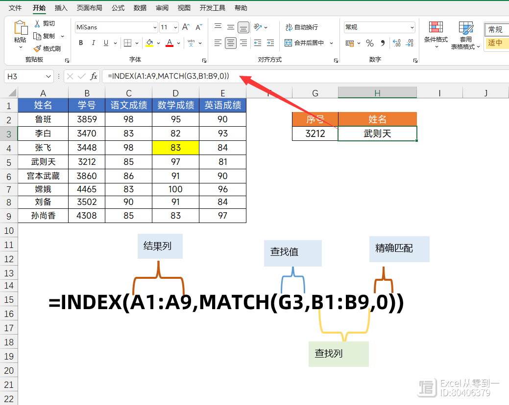 别再问Vlookup了！试试index+match组合查询，比它好用太多了