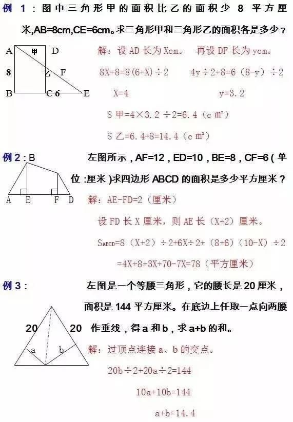 学几何，他靠这10大解法！数学次次满分！原因就这么简单！神奇