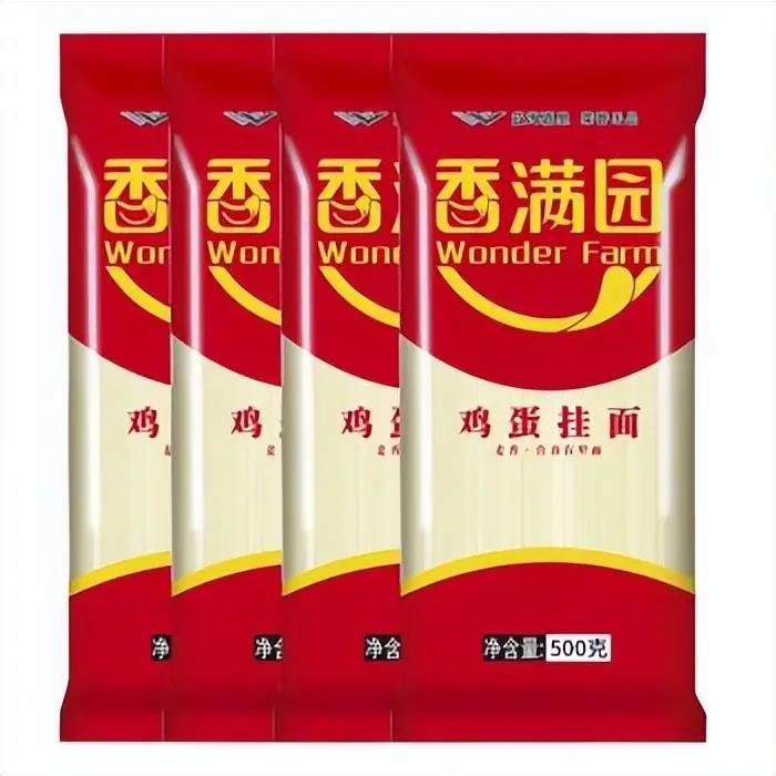 中国面条十大品牌 1.陈克明 2.金沙河 3.想念